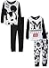 Disney Boys' Boys' Mickey Mouse 4-Piece Pajama Set