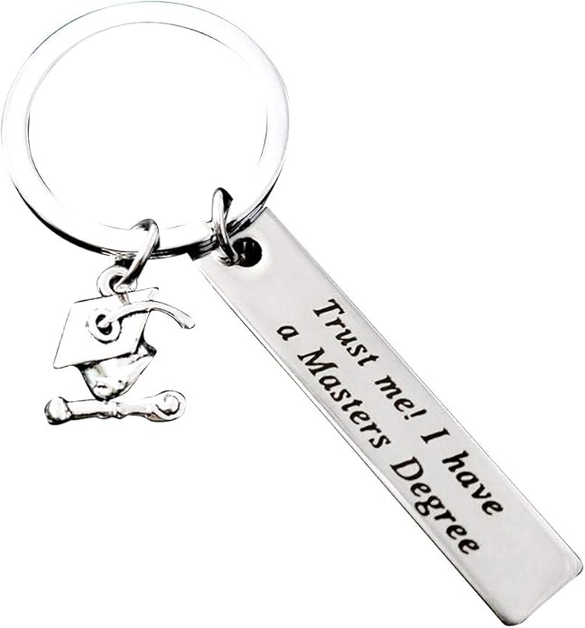 Masters Degree Graduation Gifts For Him : 2019 Music Graduate Keyring, Music Graduate Keyring ... - It marks a new era and, often, some big changes.