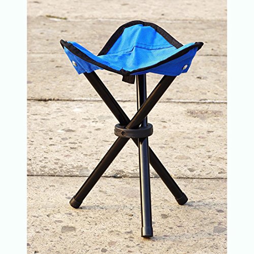 image for Yangshine Portable Tripod Stool Folding Lightweight Chair Heavy Duty F