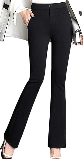 women's high rise suit pants
