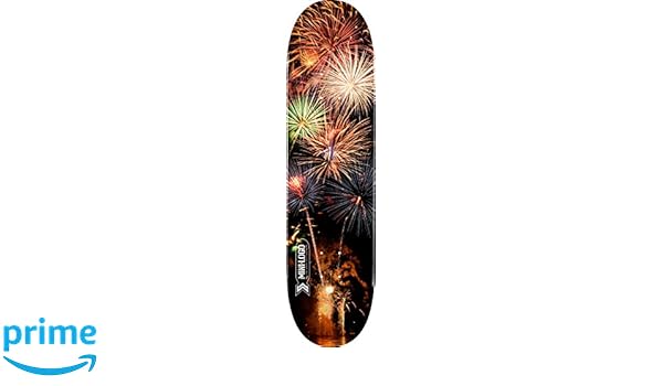 Mini Logo Deck 7 75 Small Bomb Fireworks Shape 112 Skateboard Dcmmml11209fwx Skate One Corp Decks Skates Skateboards Scooters