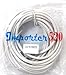 C&E CAT5E-50FT(WHITE1) Patch Ethernet Network Cable 50', White