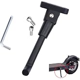TWZKXC Electric Scooter Kickstand, 1 Pack Aluminum Alloy Scooter Parking Stand Kickstand Kit Compatible with M365 1S Pro Pro 2, Side Foot Support Parking Rack with Screws and Wrench, Black