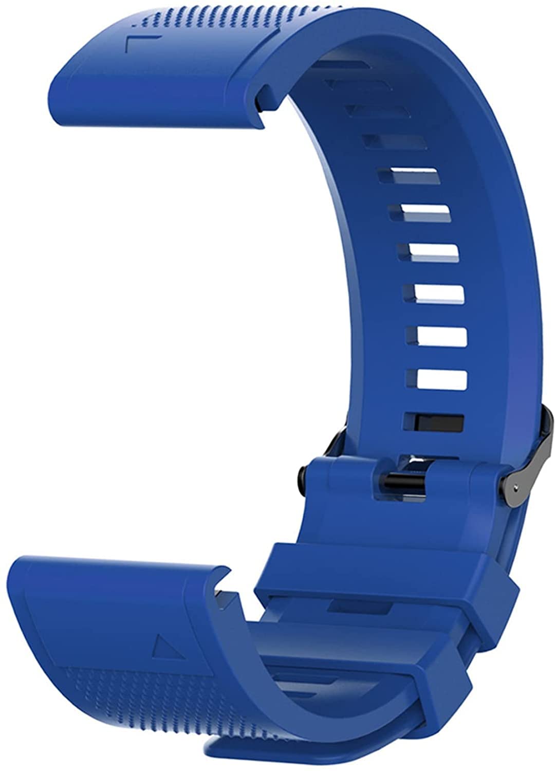 Fleshy Leaf 26mm Silicone Band Compatible for Garmin Fenix 7X,Fenix 6X,Fenix 6X Pro,Fenix 5X,Fenix 5X Plus/Fenix 3/3 HR,Quick Release Strap Wristband (Blue)