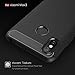 mylb Xiaomi Mi Max 3 case,with Xiaomi Mi Max 3 Screen Protector (2 in 1)[Scratch Resistant Anti-Fall] Fashion Soft TPU Shockproof Case with Xiaomi Mi Max 3 Glass Screen Protector (Black)