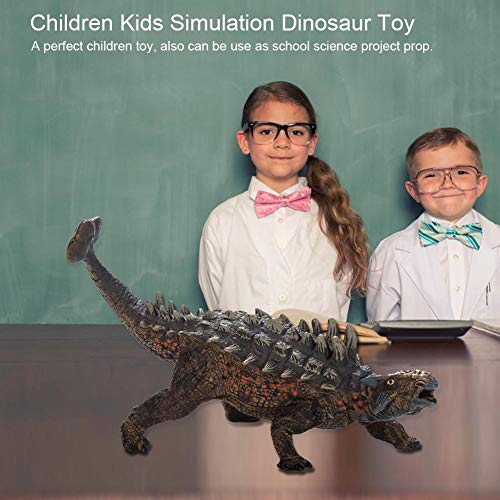 Zerodis Ankylosaurus Dinosaurier Figur realistische Dinosaurier Actionfigur Spielzeug weiche handbemalte prähistorische Dinosaurier Figur Model Life Kollektion für Kinder – Bild 5