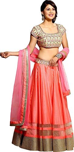 Celeb Styles Present Taffeta Silk Party Wear Lehenga Choli