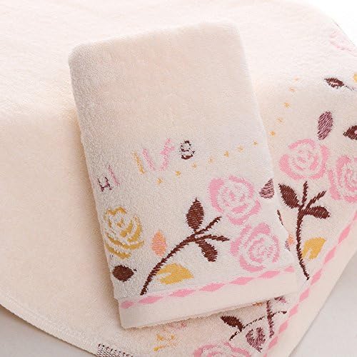 GKRY 100% Egyptian Cotton/Super Soft and Highly Absorbent/Machine Washable/Absorbent and Quick Dry Face Cloth/Microfiber ExtraPure cotton towel-yan a 34x75cm, Yellow