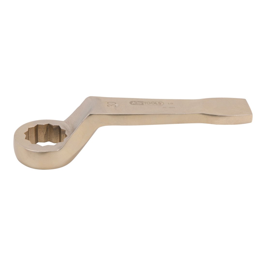 KS TOOLS 963.7836 BRONZE + Ring slogging spanner offset 30 mm