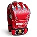 ZooBoo Punching Gloves, Half-finger Boxing Fight Gloves MMA Mitts with Adjustable Wrist Band for Sanda Sparring Bag Training (One Size Fits Most)