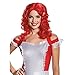 Disguise Women's Strawberry Shortcake Deluxe Adult Costume Wig, Pink, One Size