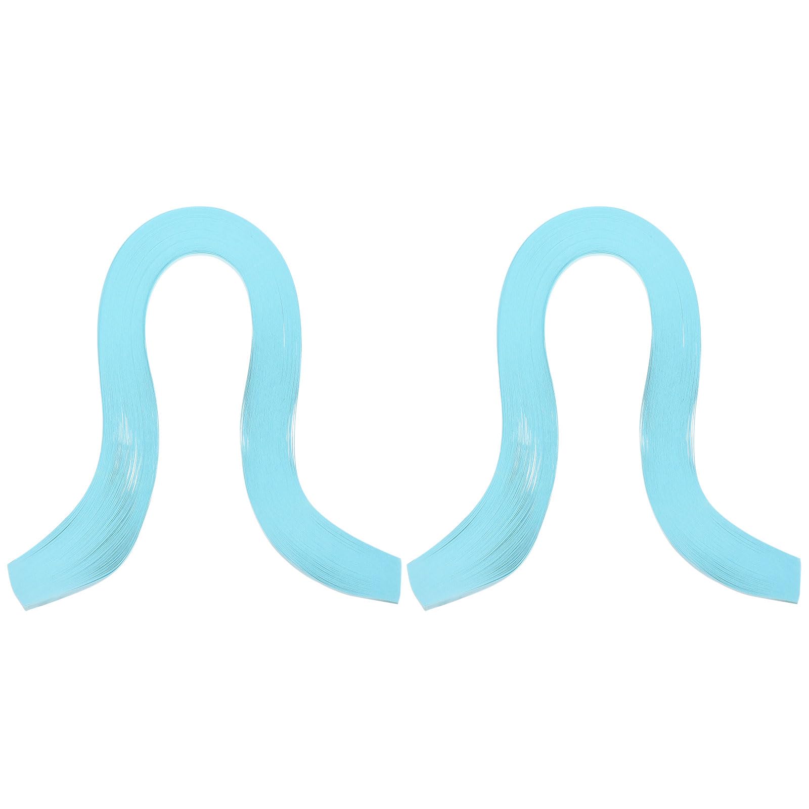 PATIKIL 240pcs Quilling Strips Paper, 3mm x 39cm Origami Paper Quilling Kits for Adults Beginner Art DIY Craft Christmas, Sky Blue