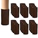 24 PCS Chair Leg Socks Coffee Furniture Leg Socks - Knitted Elastic Chair Leg Floor Protectors for Avoid Scratches - Furniture Booties Covers for Moving Easily and Reduce Noise