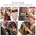 Hair Dryer Brush, One Step Hot Air Brush & Volumizer 3-IN-1 Blow Dryer, Hair Straightener and Curler, Salon Negative Ion for Fast Drying Smooth Frizz and Static Hairthumb 3