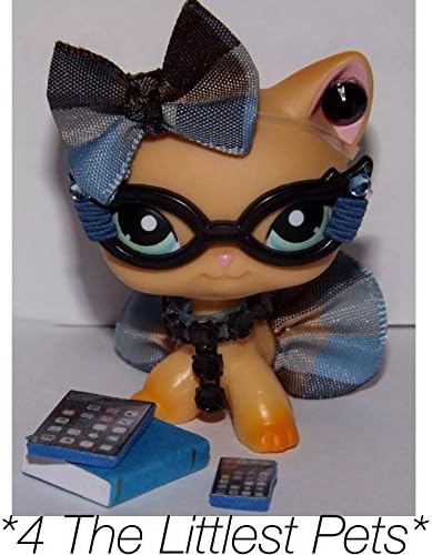 Littlest Pet Shop clothes Accessories custom 8pc.NERD LOTCAT/DOG NOT INCLUDED