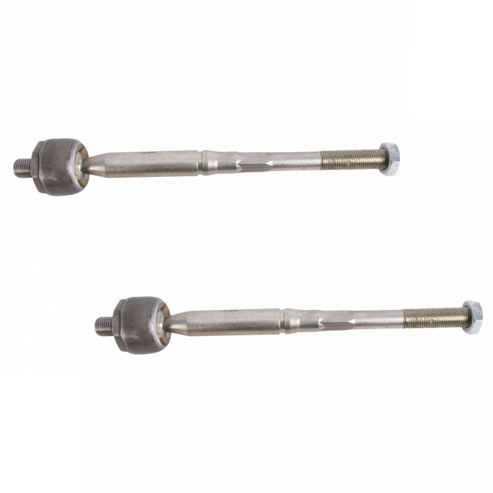 TRQ Front Inner Tie Rod Set 2 Piece Compatible with 2016-2019 Chevrolet Cruze 16-19 Volt Image