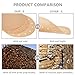 9 Inch Airfryer Parchment Paper 100pcs Unbleached Perforated Air Fryer Liners Non-Stick Parchment Paper Bamboo Steamer Liners for 5.3 & 5.8 quart Air Fryer Cooking