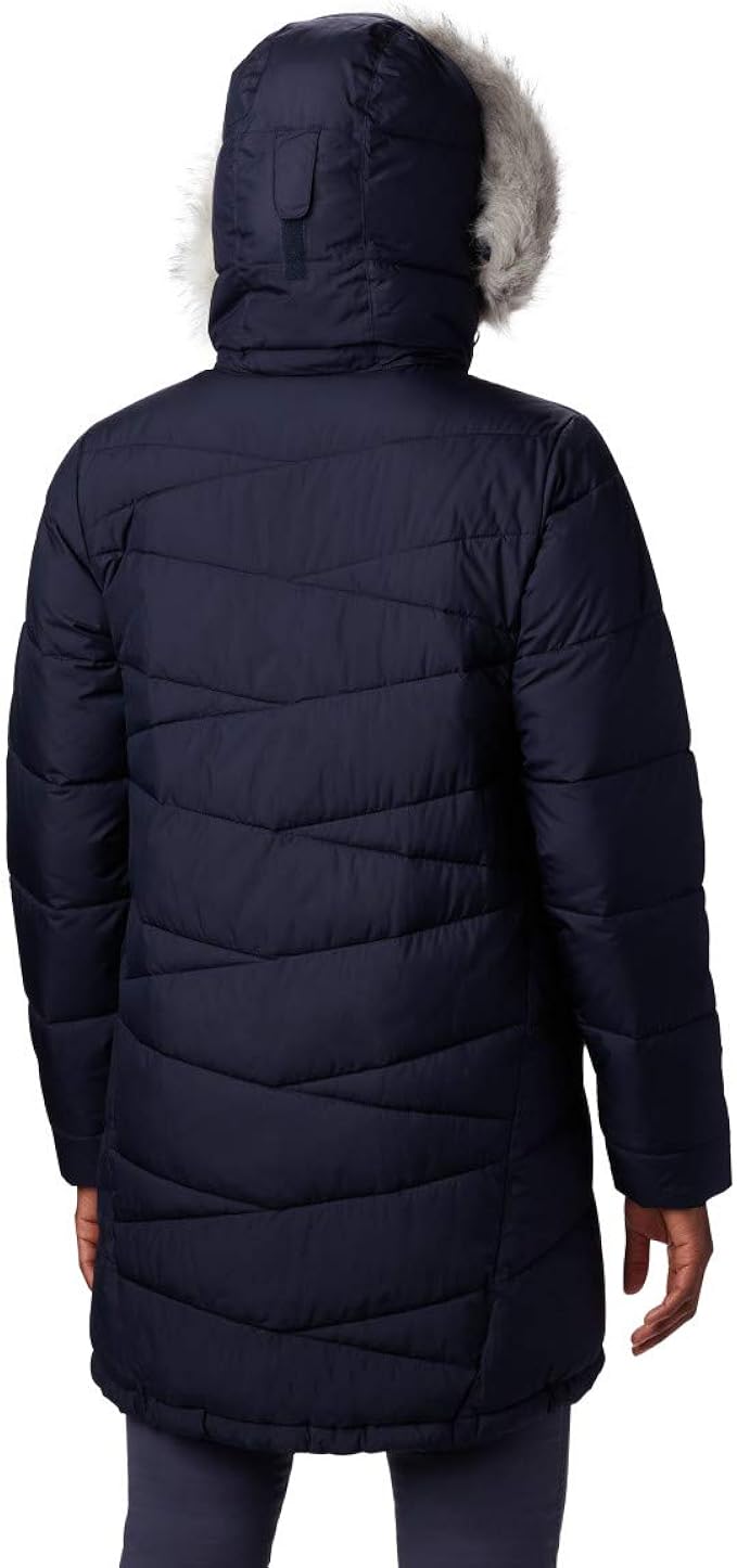 Columbia 哥伦比亚 Peak to Park 防水 中长款女式连帽保暖棉服夹克 1.5折.96 海淘转运到手约￥281