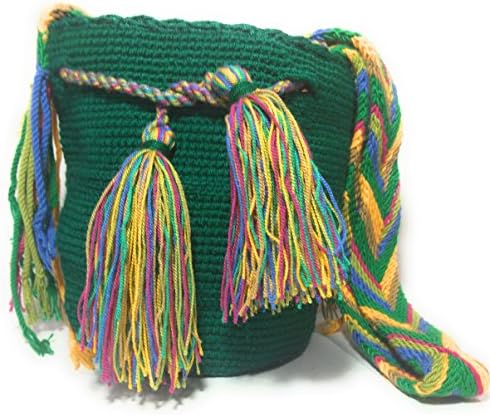 Mochila Wayuu MINI Ethnic 100% hand Woven Shoulder Bag Multicolor