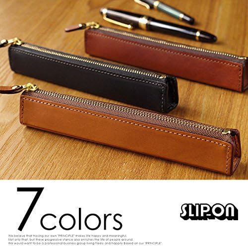 [SLIP-ON] Rio zippered pen-case pen-holder IOL-1805 Navy