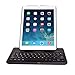 Aerb Folio Laptop Keybook Removable Detachable Bluetooth Keyboard Case With 360 Degree Swivel Stand Multiple Viewing Angles for iPad Air, Black