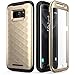Galaxy S7 Edge Case, Clayco [Hera Series] Full-Body Rugged Case with Built-in Screen Protector for Samsung Galaxy S7 Edge (2016 Release) (Gold)