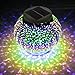 Hallomall Solar Table Lights, Color Changing Solar Powered Glass Ball Led Garden Lights, Outdoor Waterproof Solar Night Lights for Decorations, Ideal Gifts