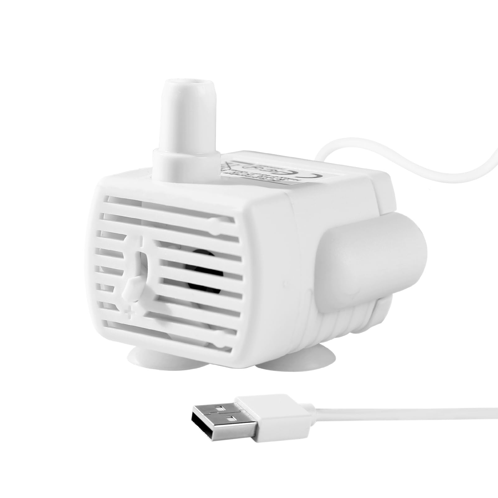 Photo 1 of AZZXZQYU Cat Water Fountain Replacement Pump,Ultra Quiet Dog Water Dispenser Pump, for 67oz/2L Cat Fountain Stainless Steel Automatic Pet Fountain