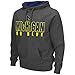Mens NCAA Michigan Wolverines Pull-over Hoodie (Heather Charcoal)