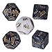 Lorgork Adult Sex Dice Set for Couples Naughty, 36-Position Instructional Booklet for Couple Adult Lover Sex Love Game Toy, Beautifully Black Gift Packaged to Make The Perfect Couples Gift (Black)