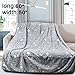 WAYCOM Glow in The Dark Throw Blanket,Super Soft Stars Pattern Flannel Blanket Star Shining Luminous Blanket Christmas Fun Gift for Girls Boys Kids 60''x50''