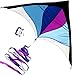 Moon Glow Sports Delta Kite for Kids and Adults, Large, 60