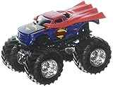 Hot Wheels 2017 Monster Jam - 1:64 Scale Truck with Team Flag - Superman