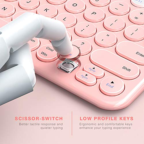 Bluetooth Keyboard, Jelly Comb MultiDevice Universal Bluetooth