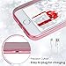 MILPROX Glitter Case Compatible for iPhone 8 Plus/7 Plus, Shiny Sparkle Bling, 3 Layer Hybrid Protective Soft Phone Case Compatible for iPhone 7 Plus/8 Plus