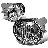 Scion tC / Toyota Matrix / Pontiac Vibe Pair of Bumper Driving Fog Lights (Clear Lens)
