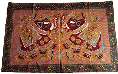 BOUTIQUE STORE Patchwork Embroidered Indian Wall Hanging Tapestry Poster