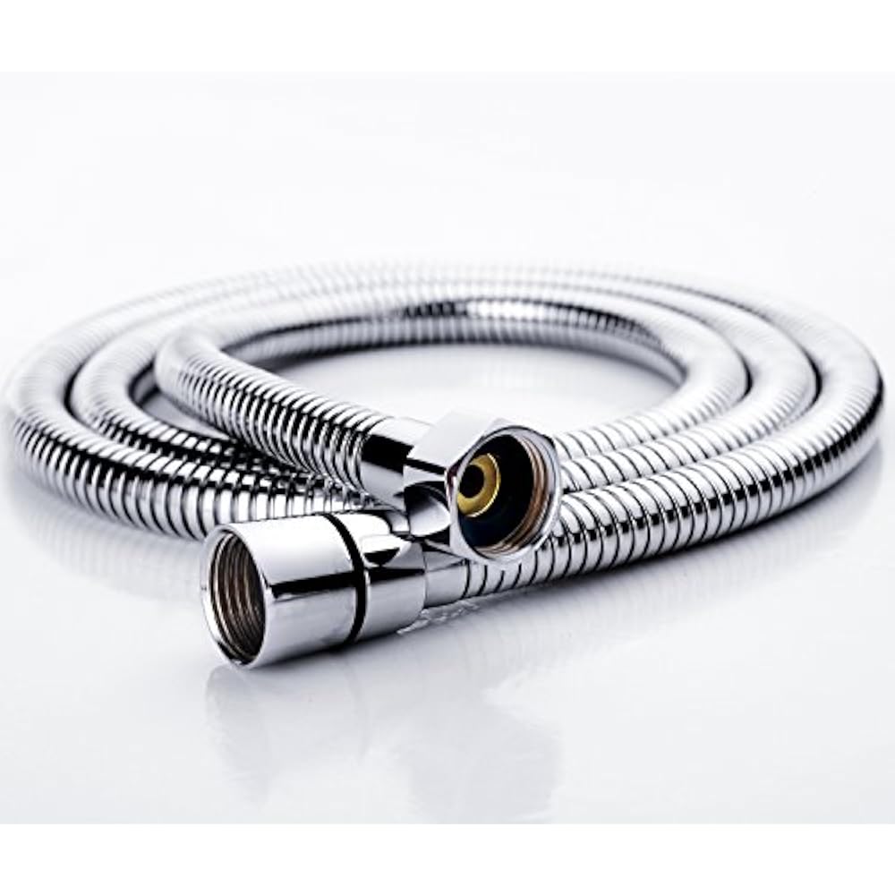 SR SUN RISE 96 Inch Flexible 304 Stainless Steel Replacement Shower