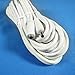 Hanvex HDCA20W 20 ft 1.3mm x 3.5mm DC Power Adapter Extension Cable, 20AWG, White