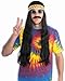 Forum Novelties Men's Hippie Dude Headband Long Costume Wig