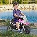Costzon Kids Ride On Motorcycle, 6V Battery Powered 3 Wheel Bicycle, Electric Toy for Little Child (Pink)