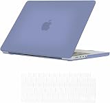 Se7enline 16 inch MacBook Pro Case Lavender Gray Hard Shell A2485 A2991 A3403