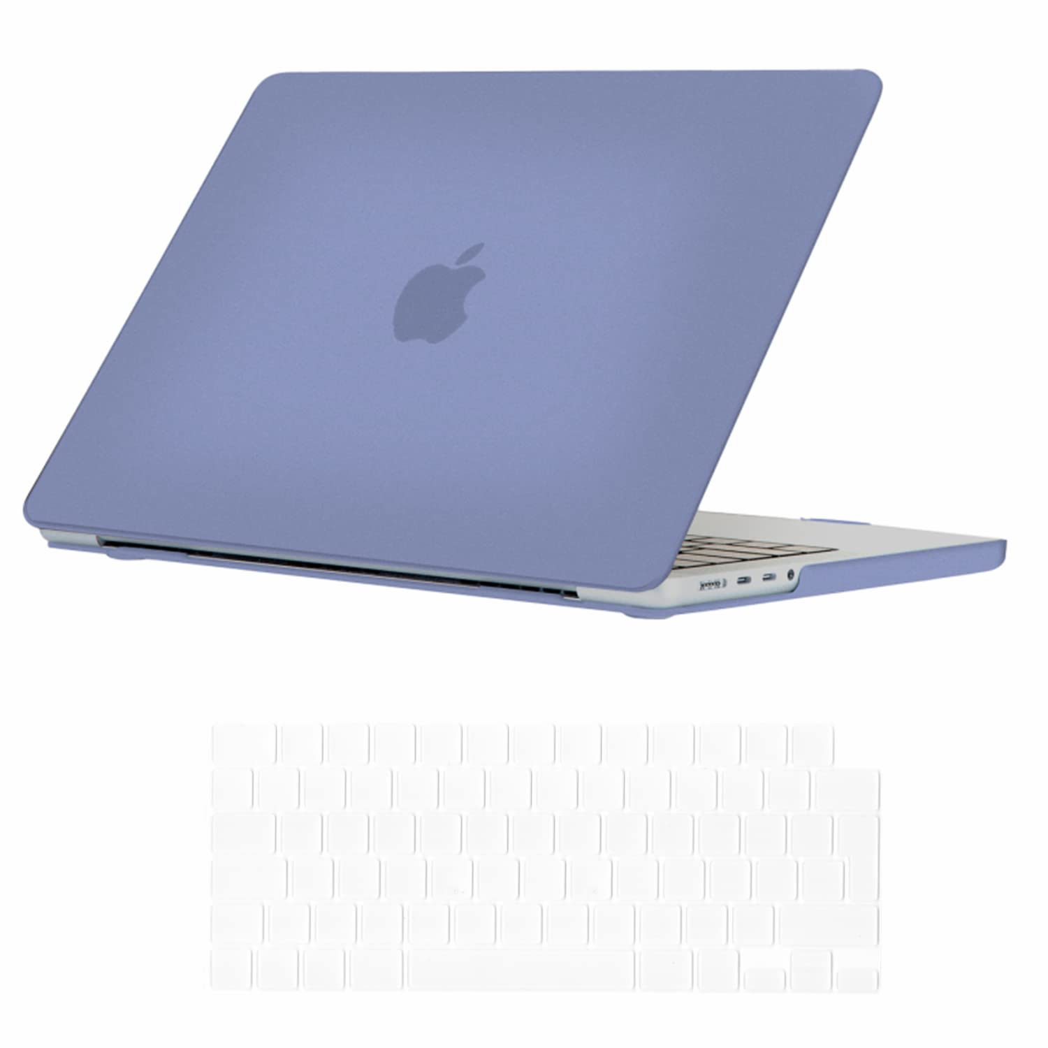 Se7enline Compatible with Macbook Pro 14 inch Case 2025 2024 2023 2022 2021 Plastic Hard Cover for Mac Pro New M5 M4 M3 M2 M1 Model A2918 A2992 A3112 A3401 A2779 A3434 & Keyboard Skin,Lavender Gray โ image 1