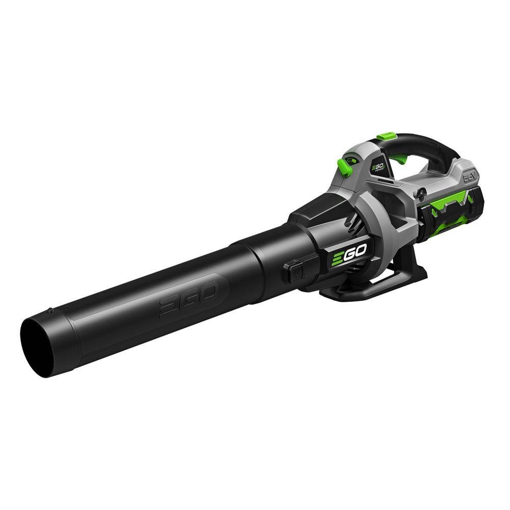 110 MPH 530 CFM Variable-Speed Turbo 56-Volt Lithium-ion Cordless Electric Blower w/2.5Ah Battery and Charger Included