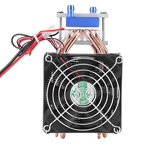 DC 12V Thermoelectric Cooler Semiconductor Refrigeration Water Chiller Cooling Device for Fish Tank(120W(<30L)-120W (for 30L Fish Tank)