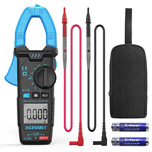 ACEGMET Digital Clamp Meter Measured for AC Current 200A Clamp