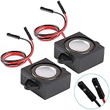 MakerHawk 2pcs Arduino Speaker 3 Watt 8 Ohm Single Cavity Mini Speaker Full-Range Cavity Mobile Portable Advertising Machine Speaker Connector Separating One-to-Two Interface 3.3V 5V