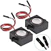 MakerHawk 2pcs Arduino Speaker 3 Watt 8 Ohm Single Cavity Mini Speaker Full-Range Cavity Mobile Portable Advertising Machine Speaker Connector Separating One-to-Two Interface 3.3V 5V