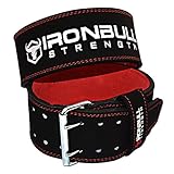 Weight Lifting Belt / PowerLifting Belt - 10mm Double Prong - 4-inch Wide - Advanced Back Support for Weightlifting and Heavy Power Lifting