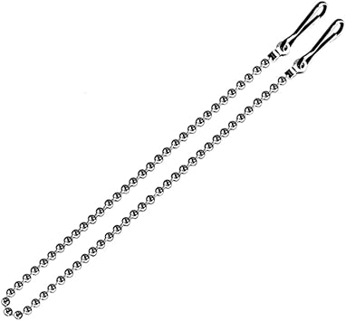 Amazon Com Welldoit 20 Pcs Iron Bead Chain Hang Banners Signs